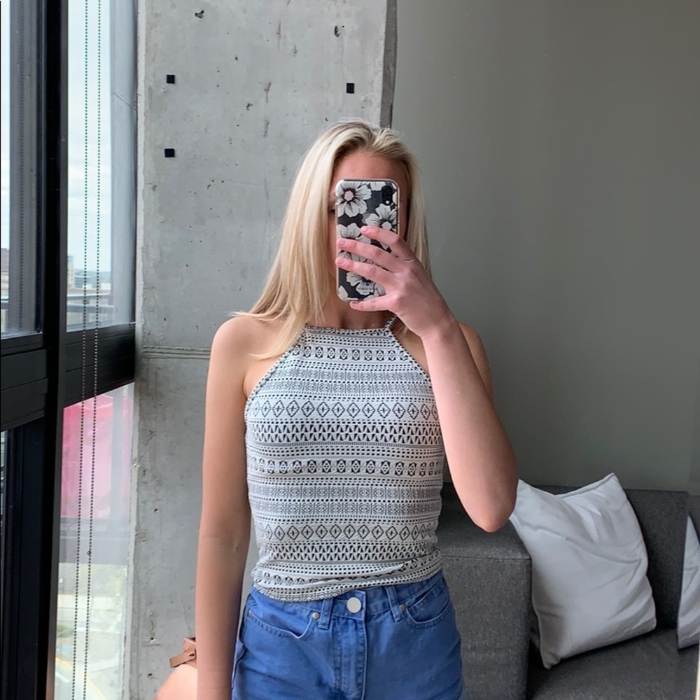 Halter crop top